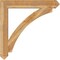 Ekena Millwork Thorton Arts & Crafts Rough Sawn Bracket, Western Red Cedar, 6"W x 46"D x 46"H BKT06X46X46THR03RWR - alternate 4